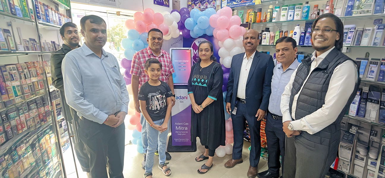 Launch of 1st Adani Gas Mitra Kiosk in Ahmedabad